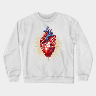 Heart Anatomy Crewneck Sweatshirt